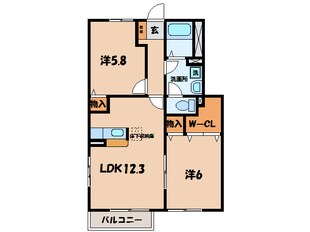 吉良吉田駅 徒歩7分 1階の物件間取画像